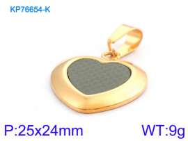Stainless Steel Gold-plating Pendant