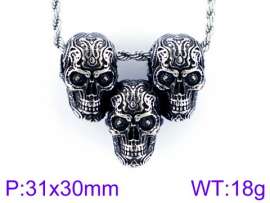 Stainless Skull Pendants