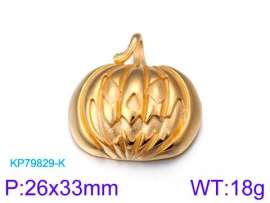 Stainless Steel Gold-plating Pendant