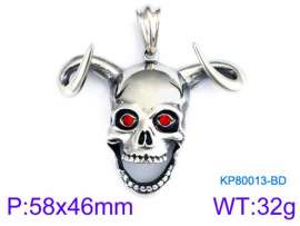 Stainless Skull Pendants