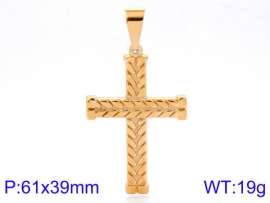 Stainless Steel Cross Pendant