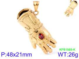 Stainless Steel Gold-plating Pendant