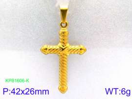 Stainless Steel Cross Pendant