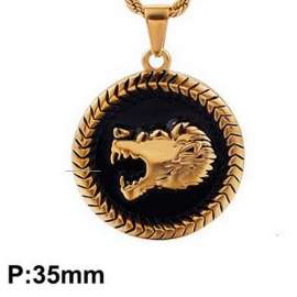 Stainless Steel Gold-plating Pendant