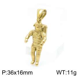 Stainless Steel Gold-plating Pendant