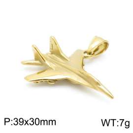Stainless Steel Gold-plating Pendant