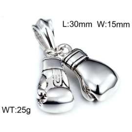 Boxing gloves men's titanium steel pendant accessories fist necklace